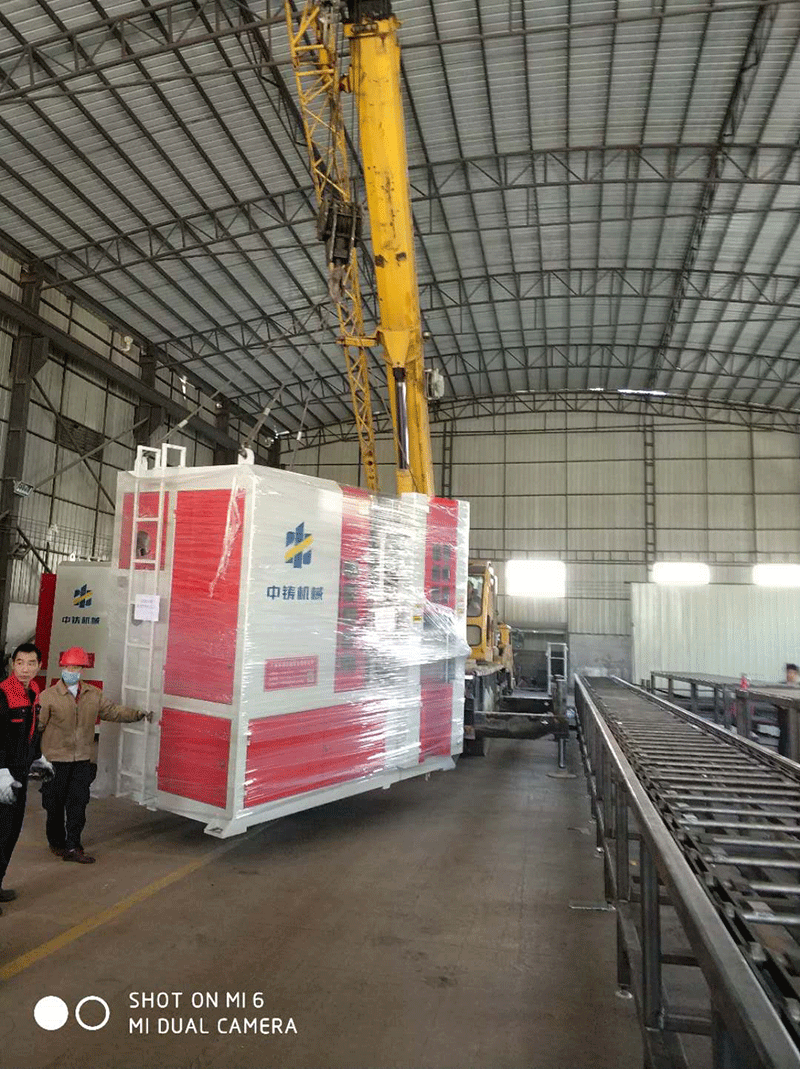 造型機裝車發(fā)貨 造型機裝車發(fā)貨