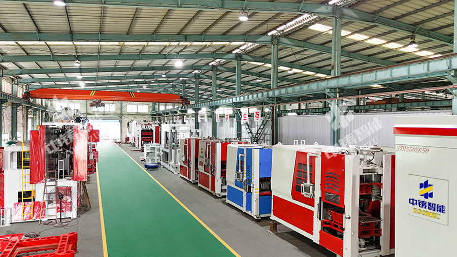 中鑄智能造型機生產(chǎn)車間 中鑄智能造型機生產(chǎn)車間